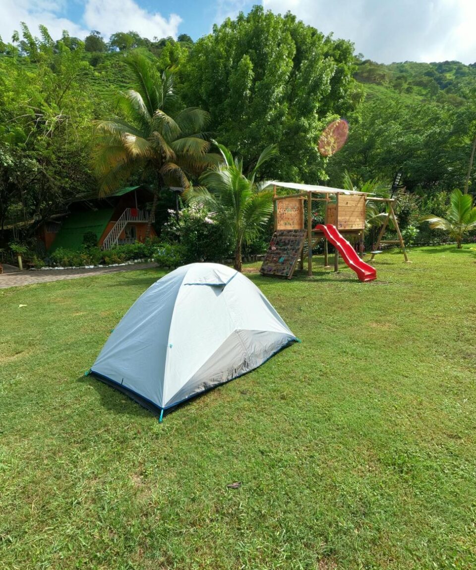 Zona de camping Utica
