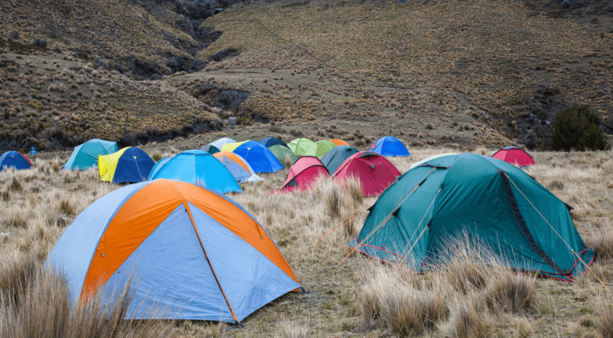 Camping en páramo