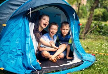 camping en lluvia